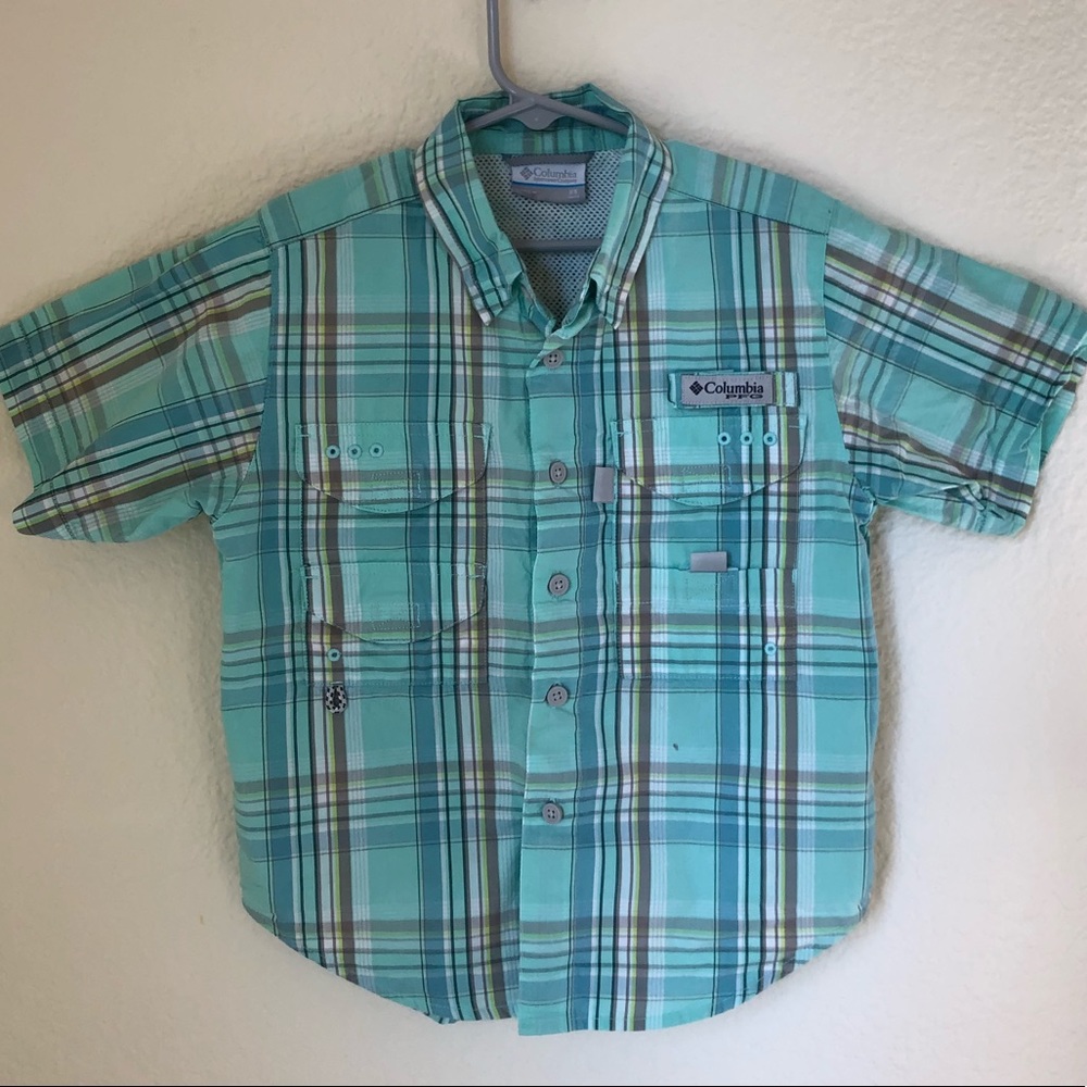 Blys Plaid Columbia shirt size XS